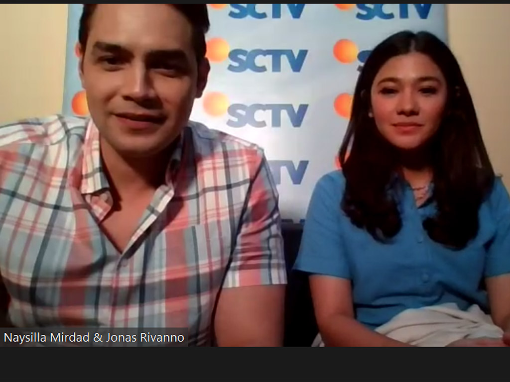 Naysilla Mirdad dan Jonas Rivanno